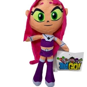 Teen Titans Go Starfire Plush 10" DC Comics Stuffed Doll Toy New